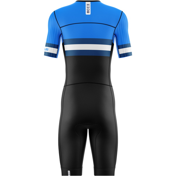 2026 HUUB Mens Tri Band Pro Tri Suit TRIBPTSBN - Blue / Navy